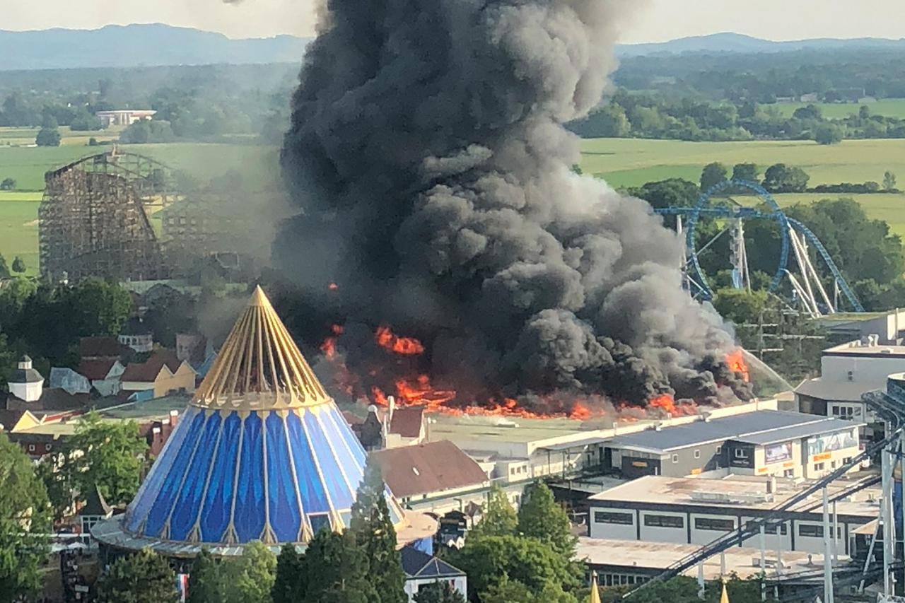 požar u Njemačkoj