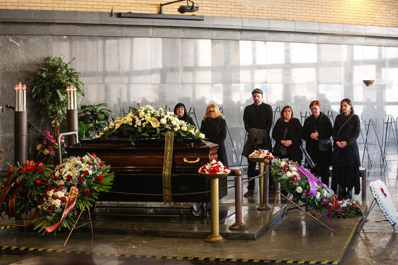 Zagreb: Sprovod glazbenika Ćire Gašparca