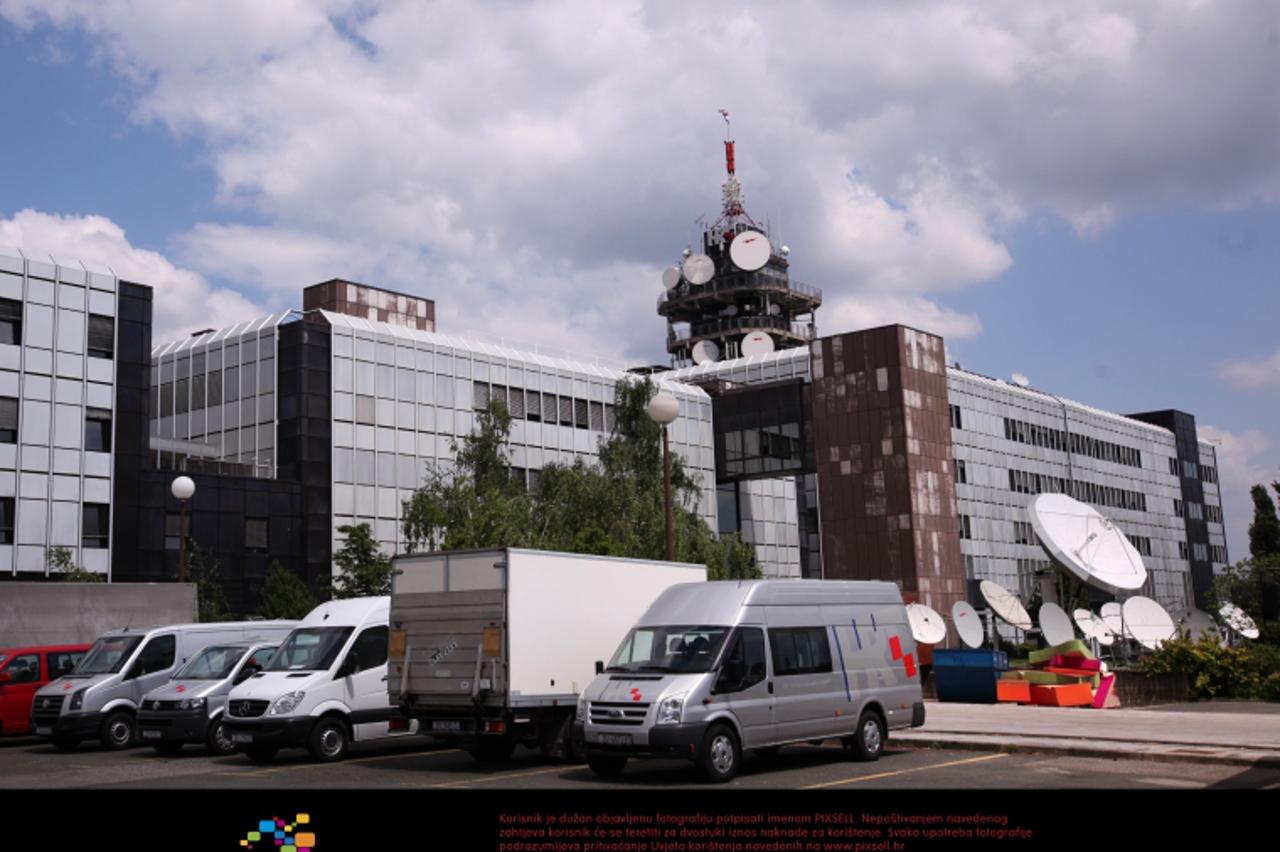 '09.05.2011., Prisavlje 3, Zagreb - Zgrada Hrvatske radio televizije. Photo: Robert Anic/PIXSELL'