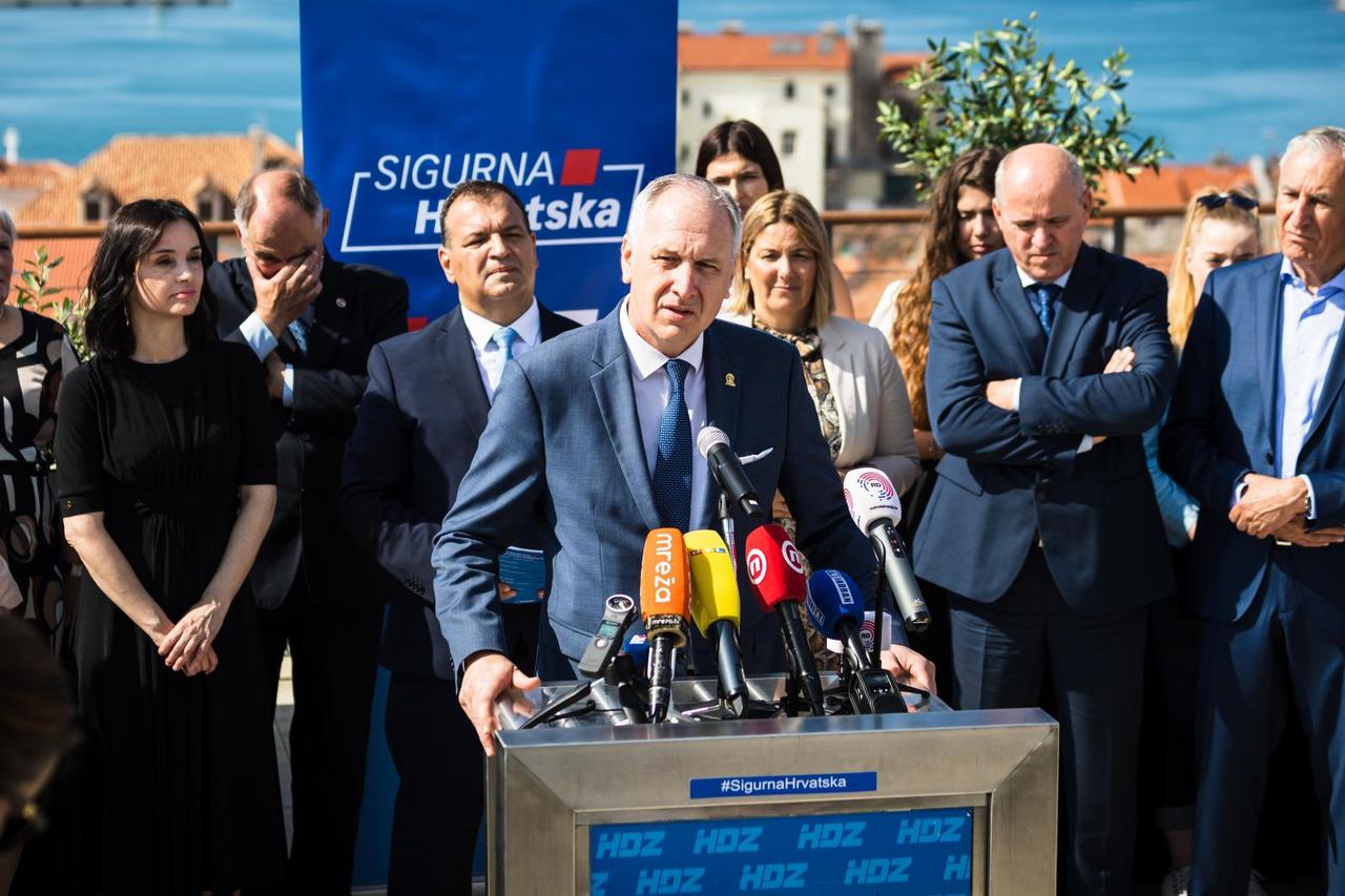 Split: Predstavljanje liste HDZ-a za 10. izbornu jedinicu