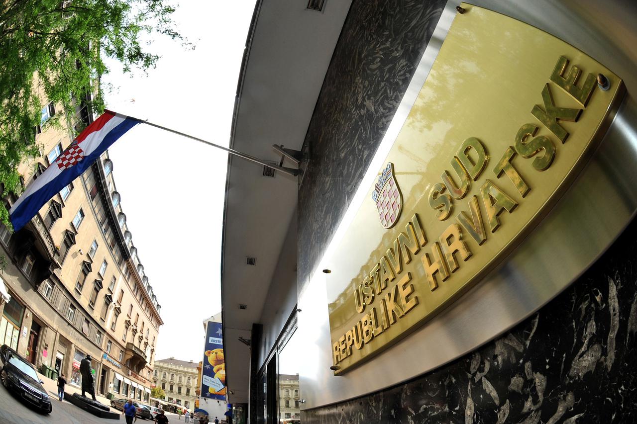 Zagreb: Zgrada Ustavnog suda u Varšavskoj ulici, ilustracija