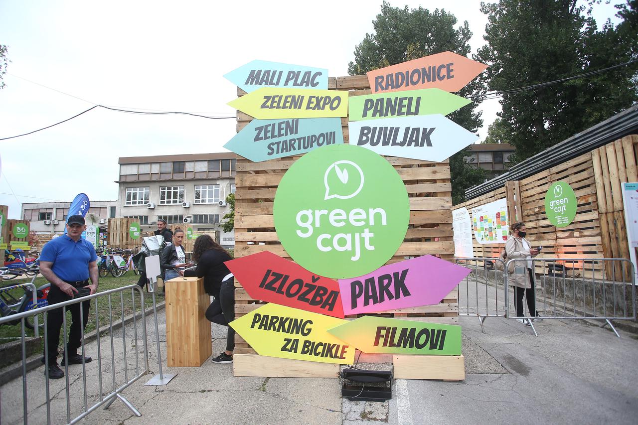 Zagreb: U Rougemarin Parku otvoren je Greencajt Festival