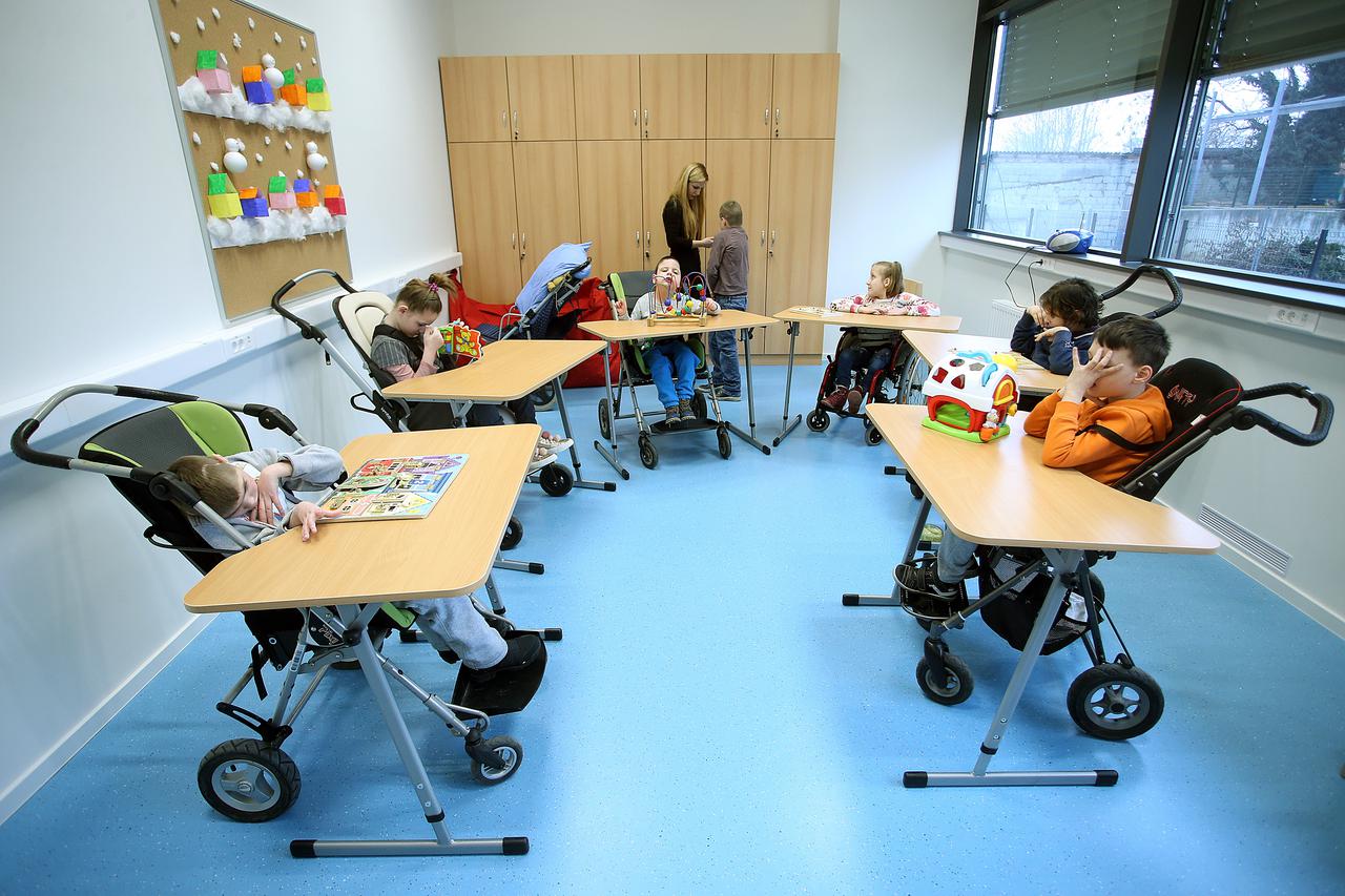 23.01.2017., Zagreb - Gradonacelnik Milan Bandic otvorio je nove prostorije Centra za odgoj i obrazovanje Goljak za 31 ucenika u Banjavcicevoj ulici 16.  Photo: Goran Stanzl/PIXSELL
