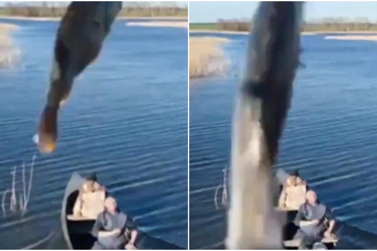 Ukrajinac pogodio dron ribom