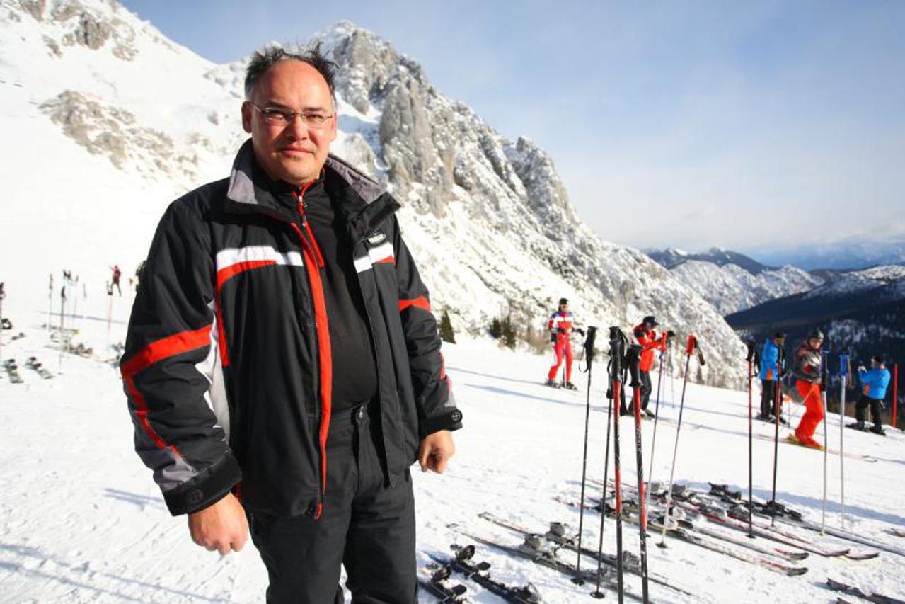 damir kajin, skijanje