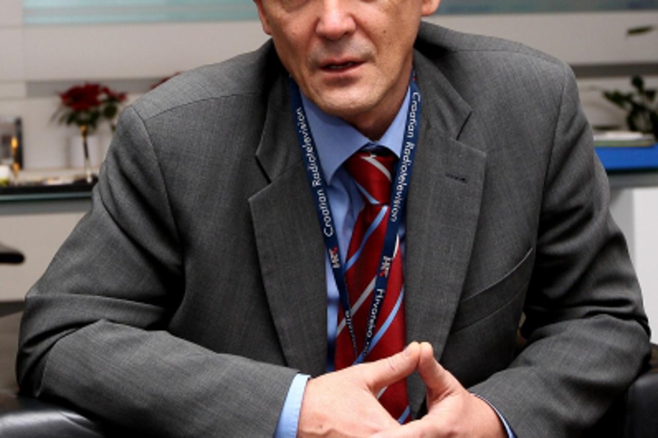 'SPECIJAL OBZOR 06.02.2013., Zagreb - Goran Radman, glavni ravnatelj HRT-a. Photo: Boris Scitar/VLM/PIXSELL'