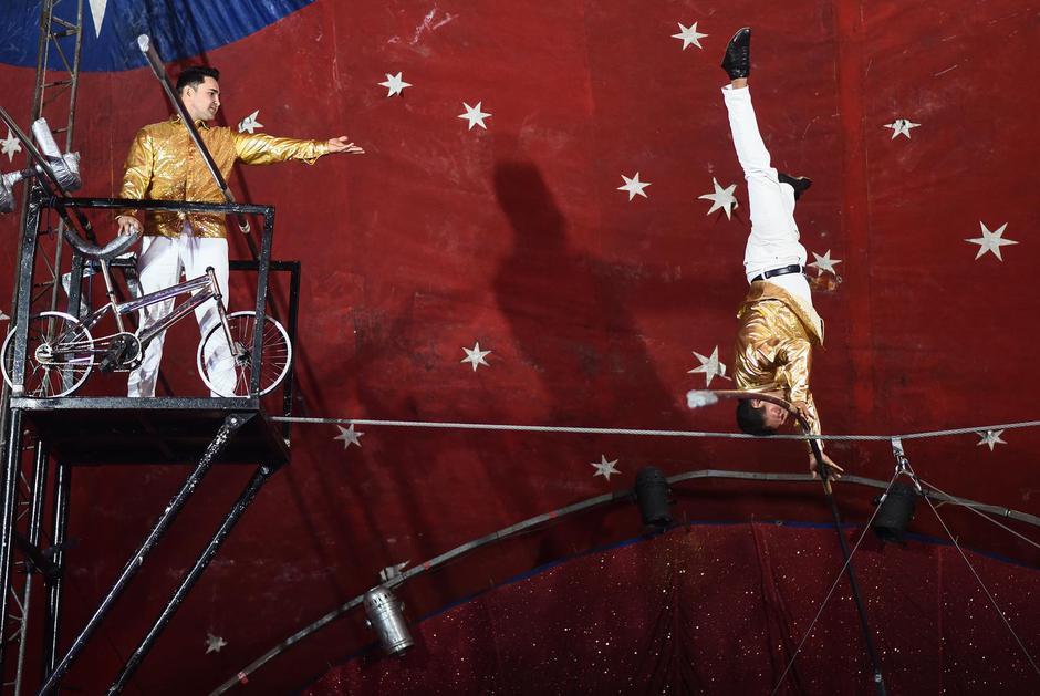 Zagreb: Na Zagrebački velesajam stigao cirkus s akrobatima i umjetnicima iz cijelog svijeta