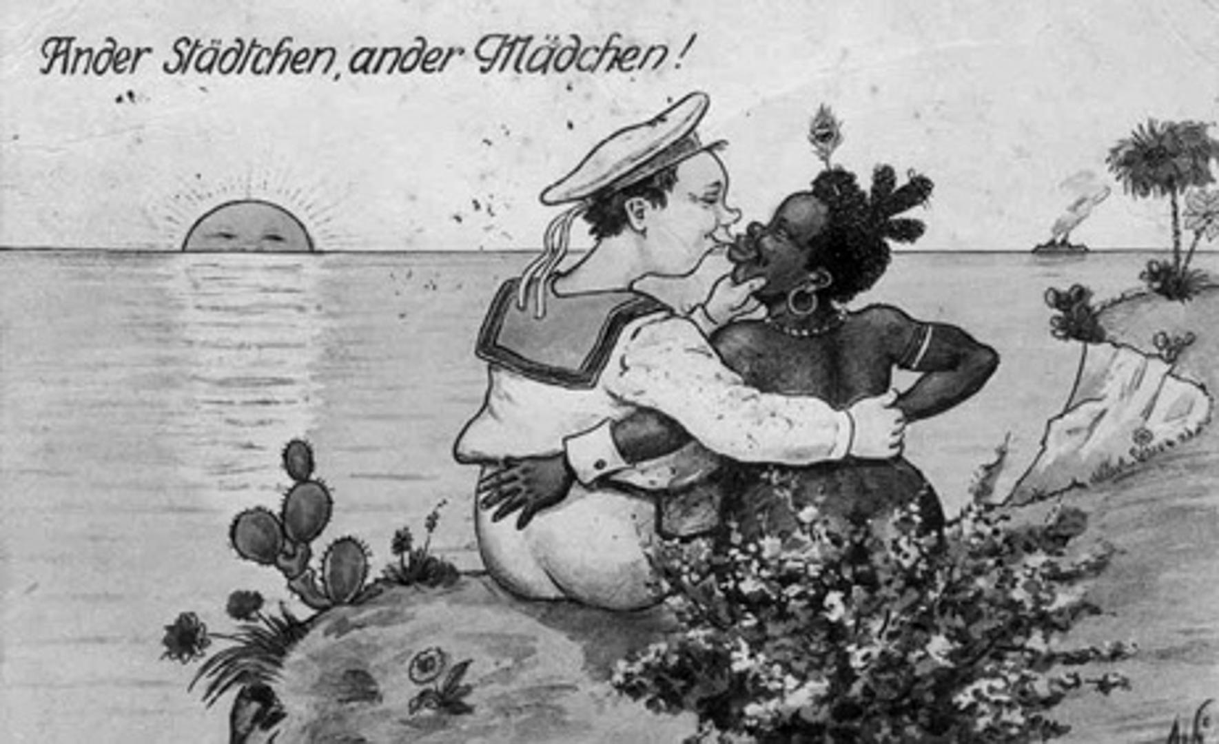 Dok čitate knjigu, smijat ćete se i šokirati zbog spoznaja o tome što se i koliko promijenilo, ali i iznenađujućeg povijesnog slenga i autentičnih starih ilustracija, poput ove – njemačka razglednica na kojoj piše “Novi grad, nova cura!”