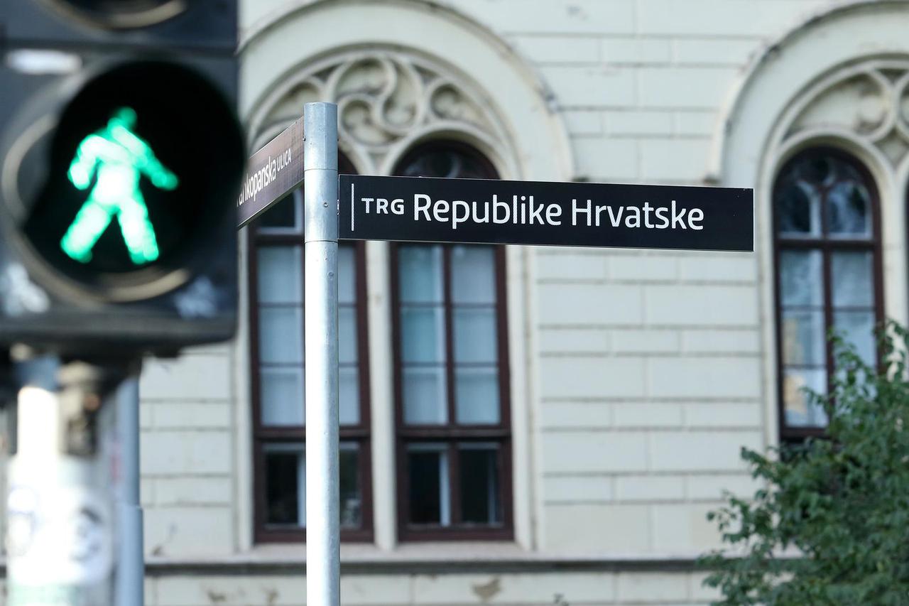 Zagreb: Trg koji je od 1946. nosio naziv Trg maršala Tita postao je Trg Republike Hrvatske