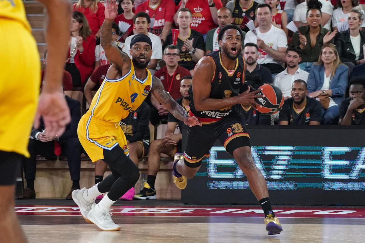 Basketball Euroligue 2023 - Match "AS Monaco - Maccabi Tel Aviv" à Monaco