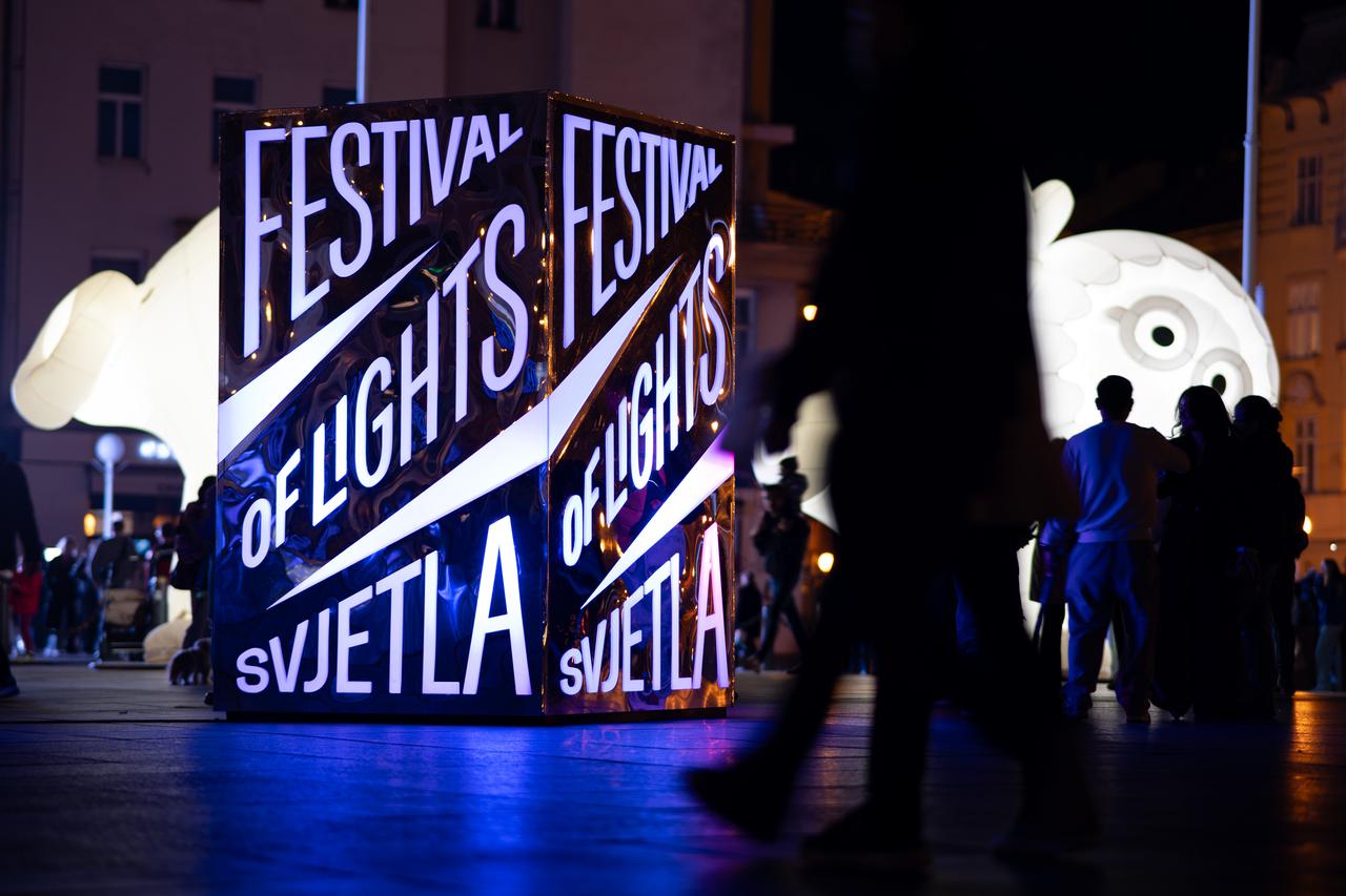 Zagreb: Zadnji dan festivala svjetla u Zagrebu