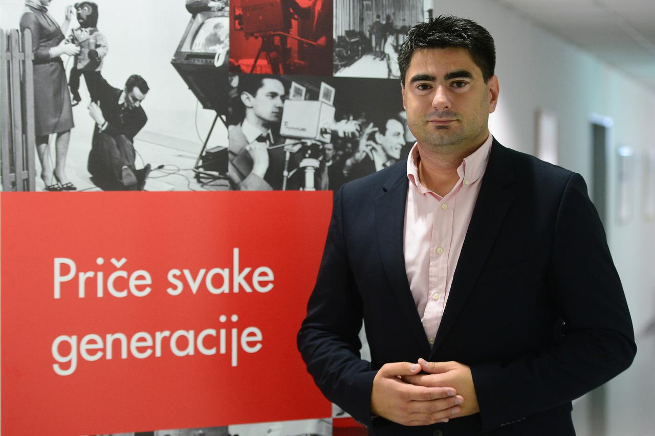 19.09.2016. , Zagreb -  Sinisa Kovacic, vd. ravnatelja HRT-a. Photo: Marko Prpic/PIXSELL