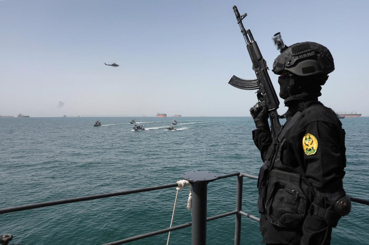 Joint Navy exercise of Iran and Russia