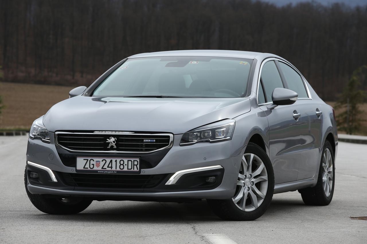 05.03.2015., Zagreb - Test automobila Peugeot 508.  Photo: Robert Anic/PIXSELL
