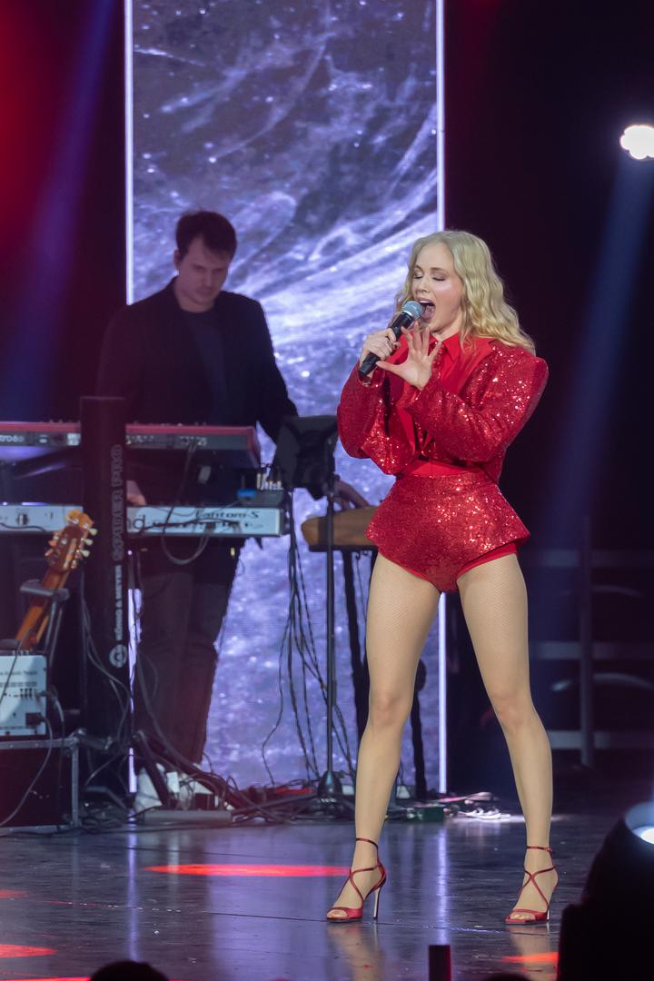 08.03.2024., Zadar - Jelena Rozga odrzala je veliki koncert na Visnjiku. Photo: Dino Stanin/PIXSELL