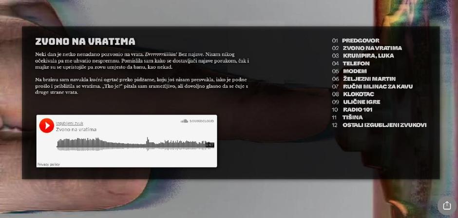 U potrazi za izgubljenim zvukom