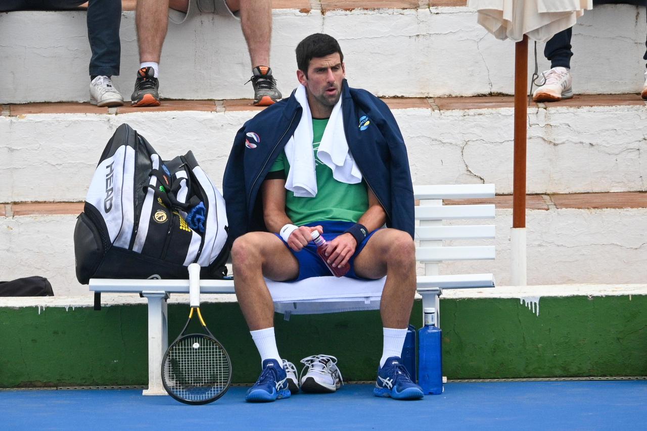 Trening Novaka Đokovića u Španjolskoj prije odlaska na Australian Open