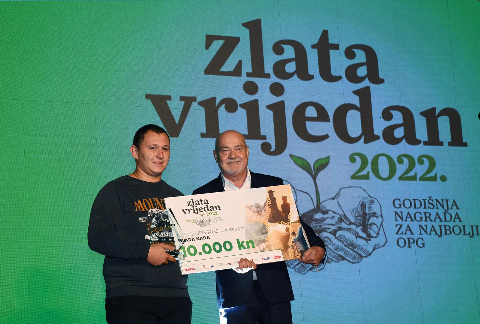 02.09.2022., Mala Ludina - Seoski turizam Moslavacka prica, proglasenje najboljeg OPG-a u izboru Vecernjeg lista "Zlata vrijedan". Stjepan Blazevic Photo: Nikola Cutuk/PIXSELL