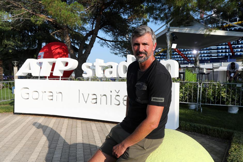 Umag: Goran Ivanišević, bivši tenisač i trener 