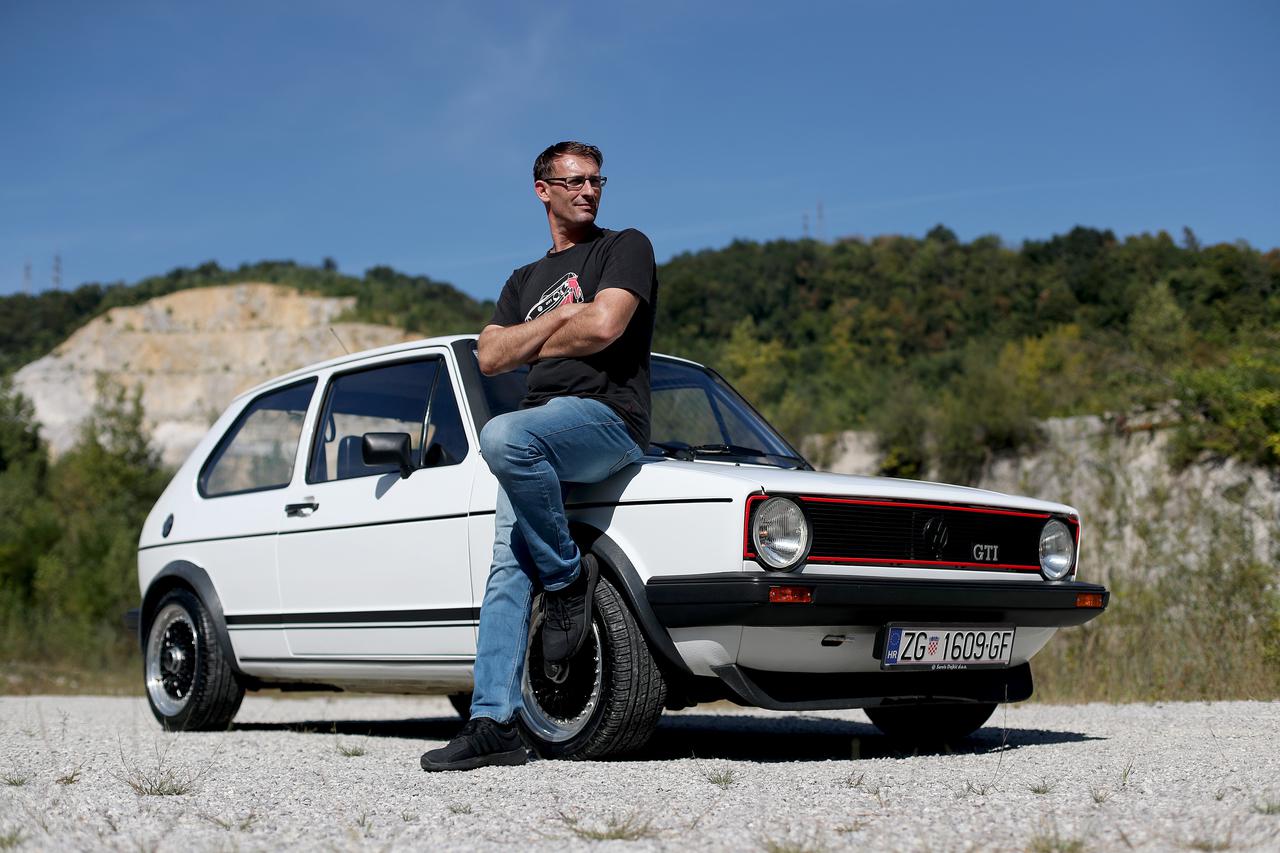 Petar Žival i njegov Volkswagen Golf 1 GTI