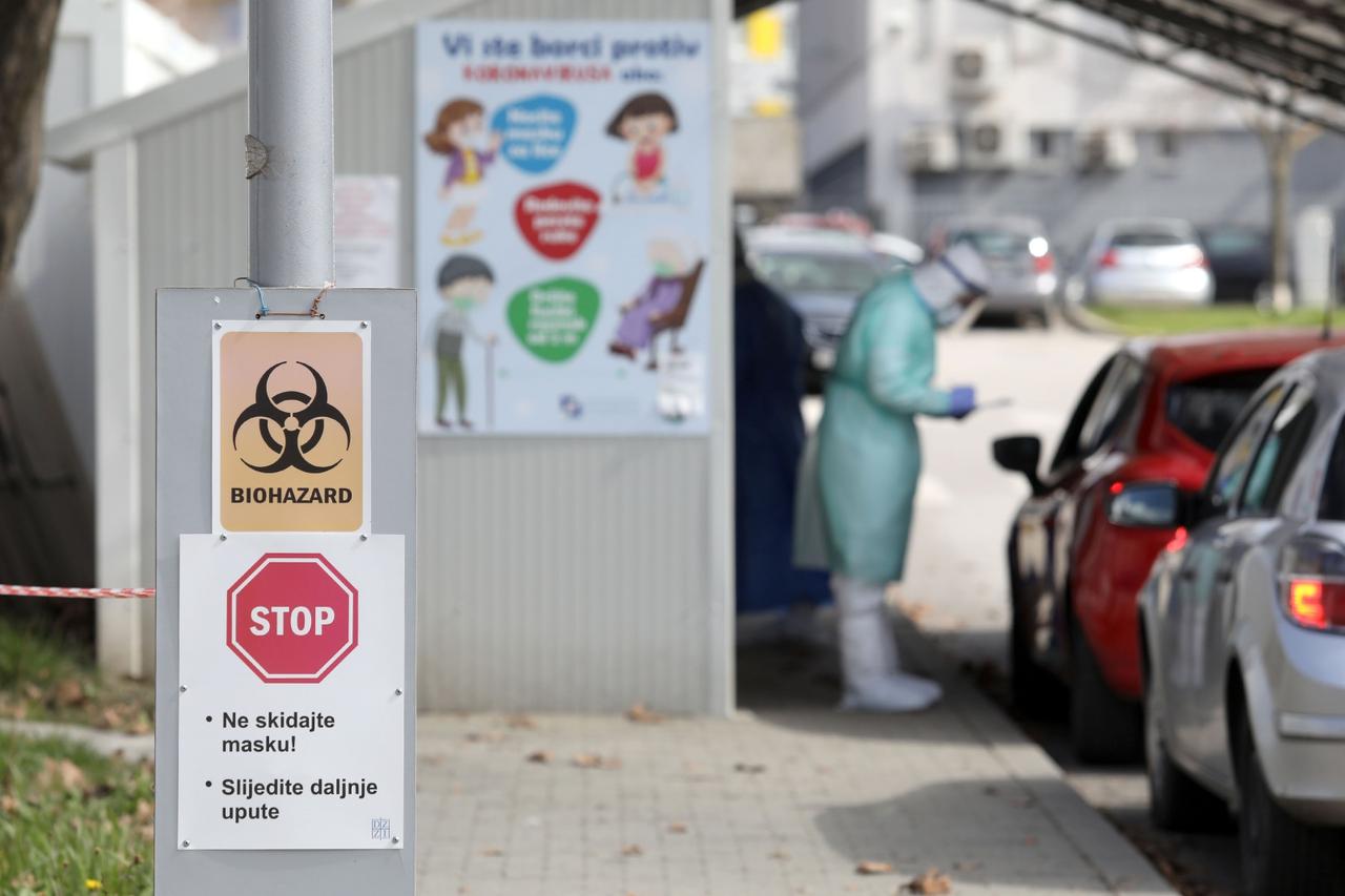 Zagreb: Testiranje građana na covid-19