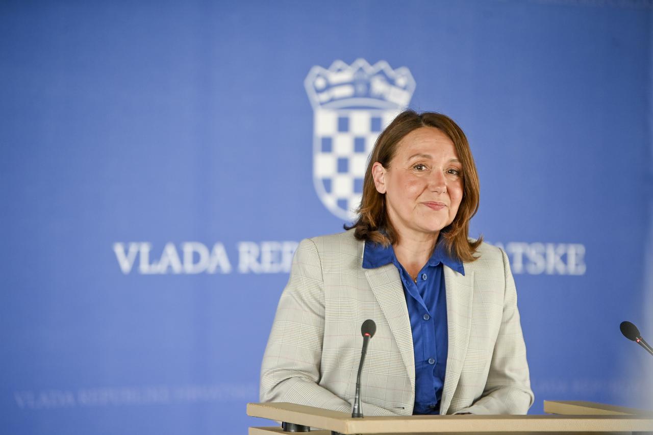 Zagreb: Izjava ministrice zdravstva Irene Hrstić nakon sjednice Vlade