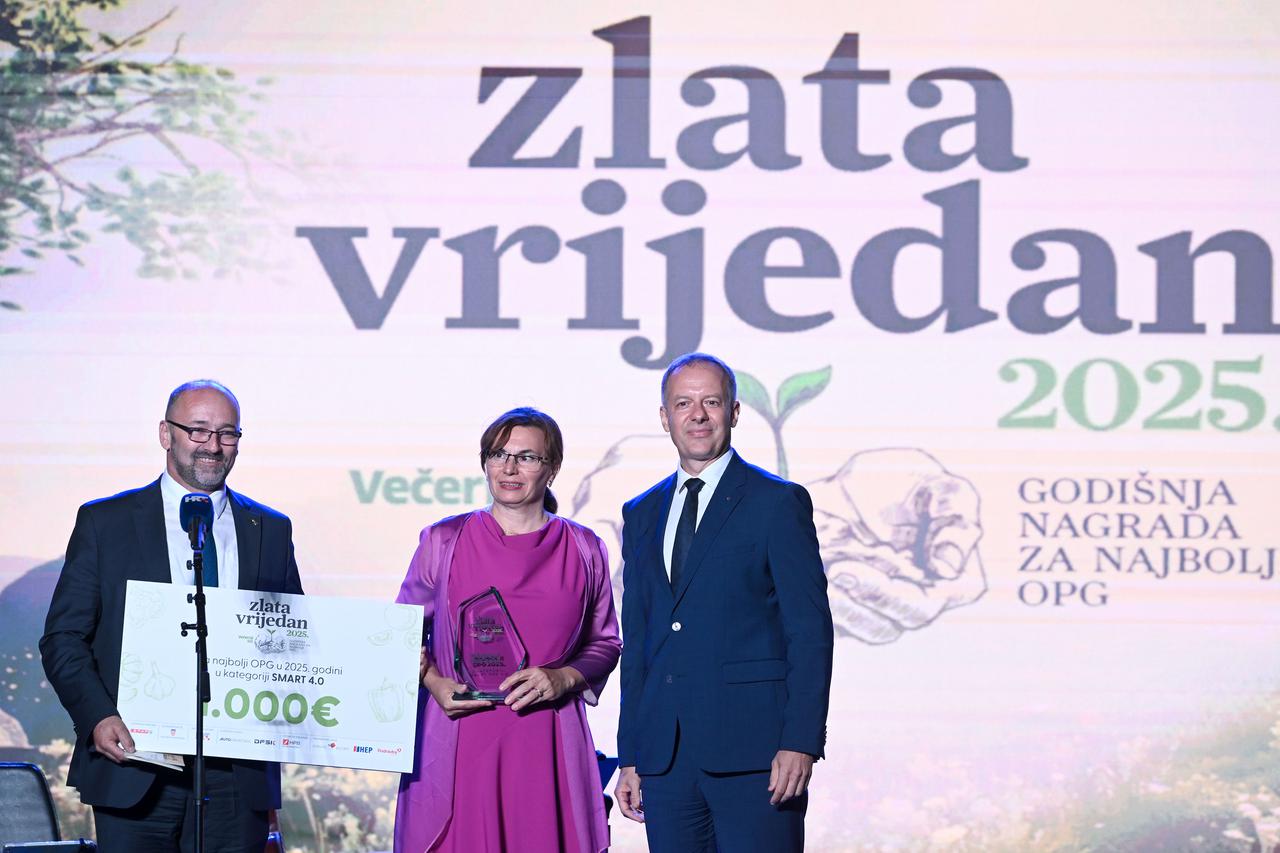 Zagreb: Proglašenje najboljeg OPG-a "Zlata vrijedan"