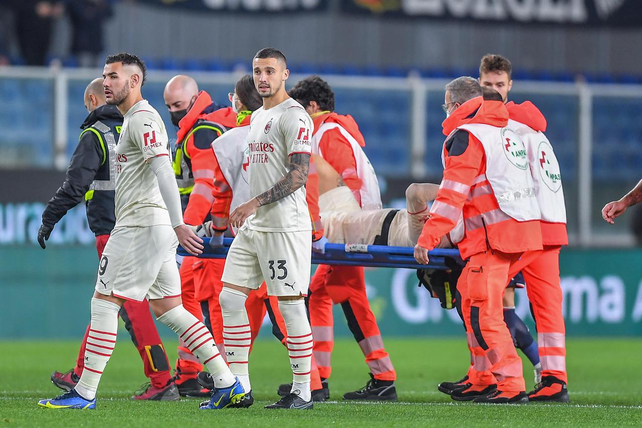 italian soccer Serie A match - Genoa CFC vs AC Milan