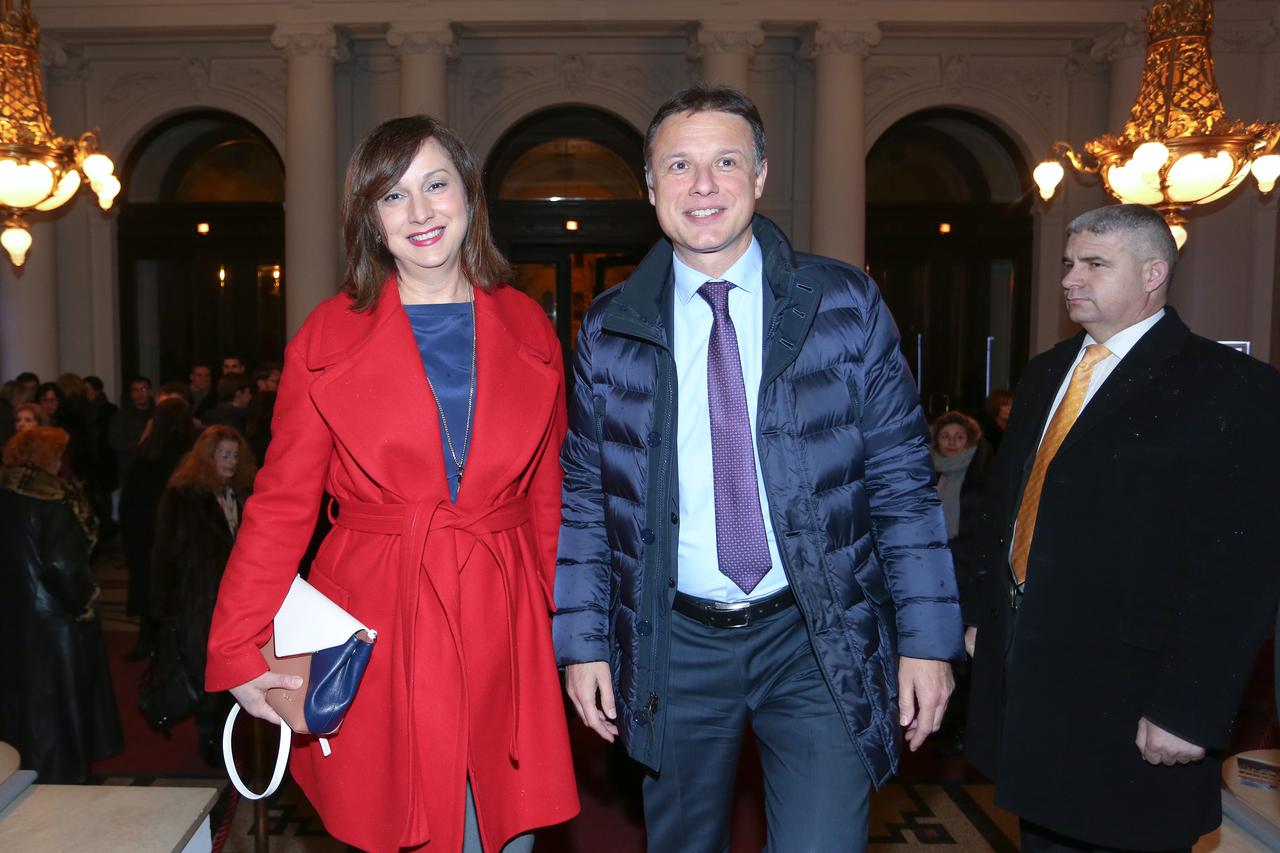 ARHIVA - 2018. Zagreb: Poznati na premijeri predstave Kralj Lear