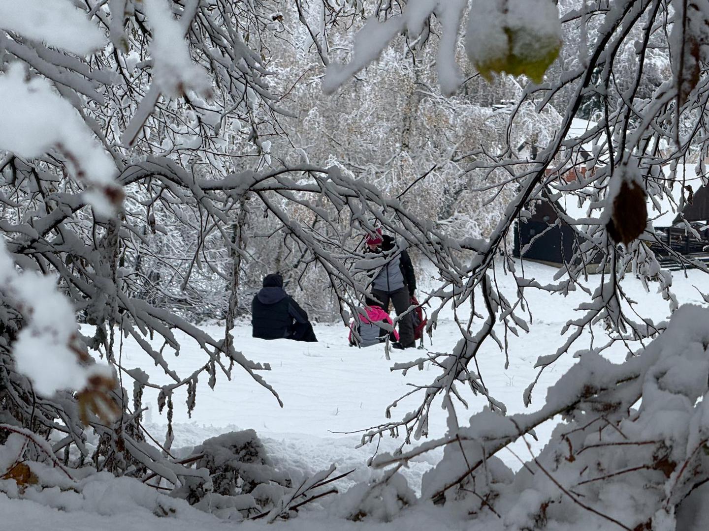 Jučer je Hrvatsku zabijelio snijeg, a prava snježna idila bila je na Žumberku. 