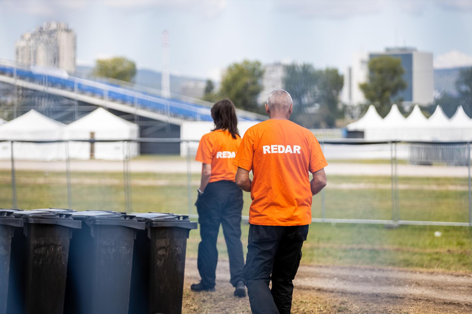08.08.2024., Zagreb - Pripreme za koncert Eda Sheerana na Hipodromu. Photo: Mia Slafhauzer/PIXSELL