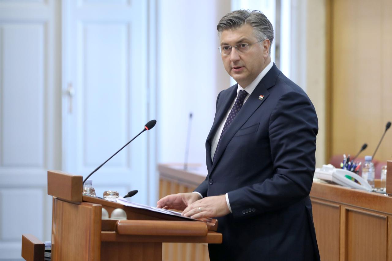 Zagreb: Plenković na otvorenju Treće godišnje konferencije Savjeta mladih u Republici Hrvatskoj