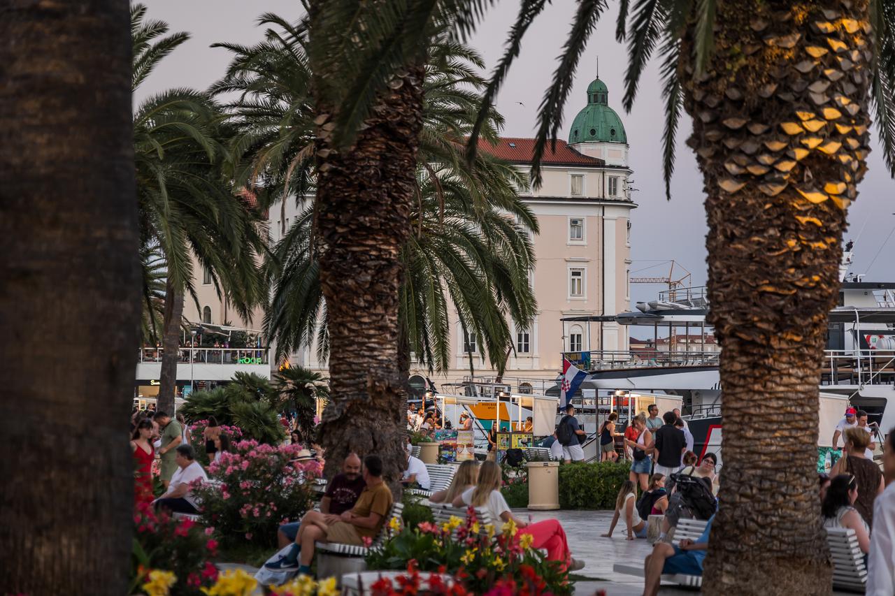 Split: Gužva na splitskoj rivi