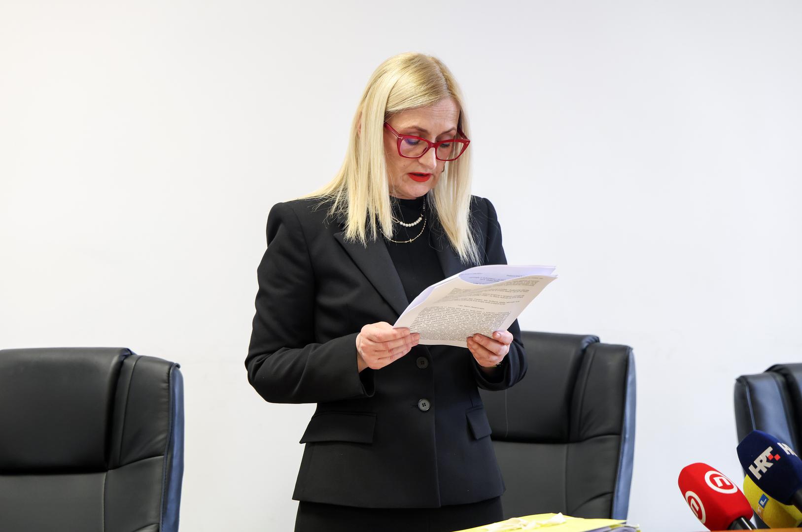 12.03.2026., Zupanijski sud, Osijek - Izricanje presude bivsem vukovarsko-srijemskom zupanu Damiru Dekanicu za laziranje i zataskavanje okolnosti prometne nesrece iz 2022. koju je pijan skrivio sluzbenim vozilom zupanije. Photo: Zeljko Lukunic/PIXSELL