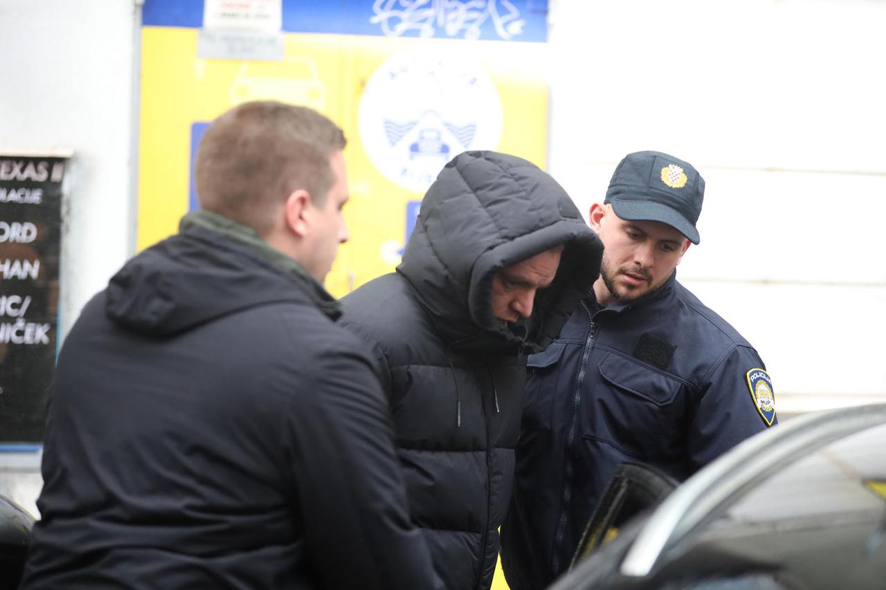 Rijeka: Privođenje Roberta Di Caprija i supruge Iris Kramarić