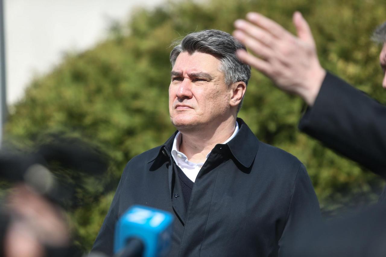 Zagreb: Predsjednik Zoran Milanović obišao oštećene objekte Medicinskog fakulteta