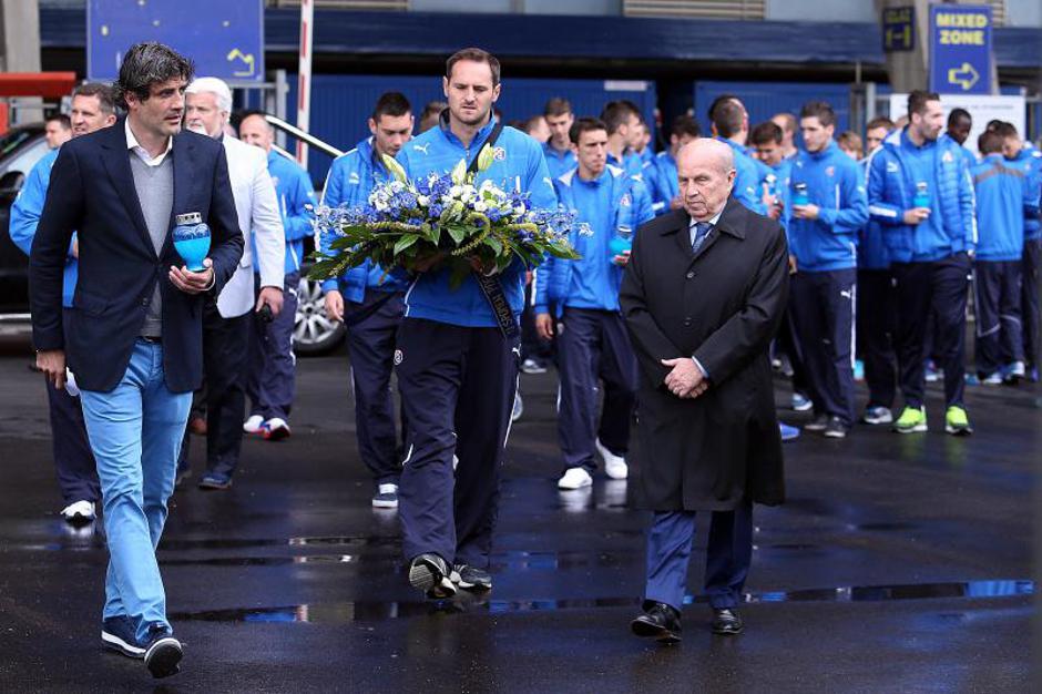 Dinamovci odali počast preminulim Bad Blue Boysima