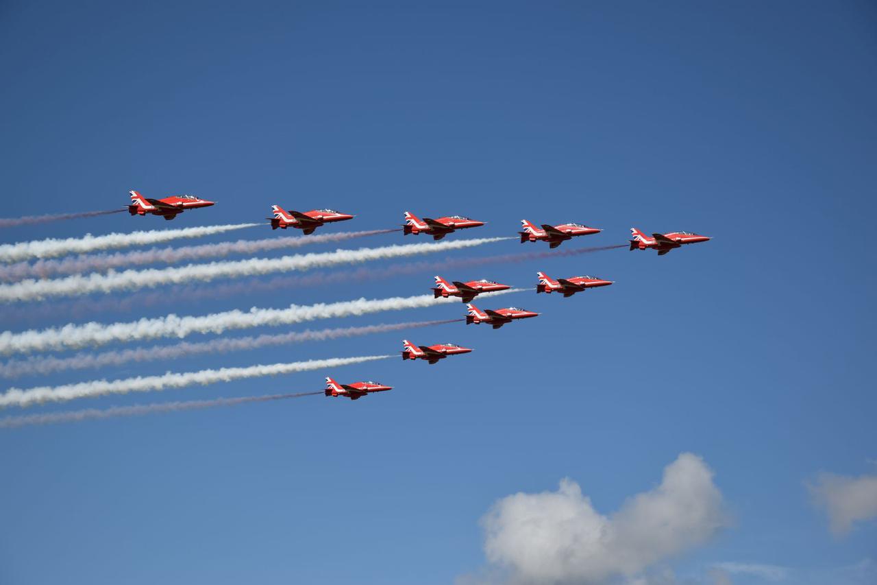 'Red Arrowsi' doletjeli do 'Krila Oluje'