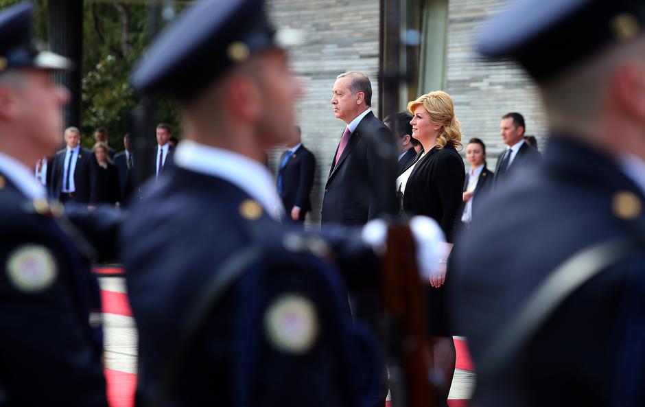 kolinda grabar kitarović i tayyip erdogan
