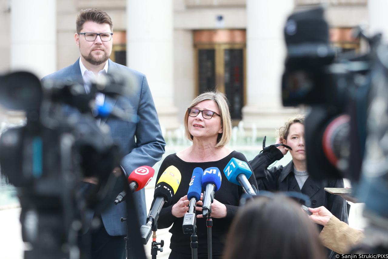 Zagreb: Konferencija za medije SDP-a na temu: "Mjerama za pomoć građanima u dužničkom ropstvu"
