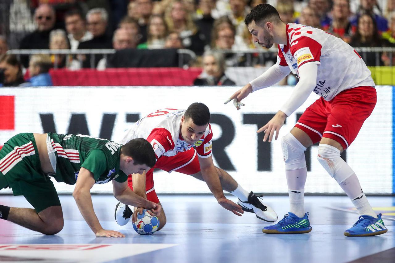 Koeln: Susret Mađarske i Hrvatske na Europskom prvenstvu u rukometu