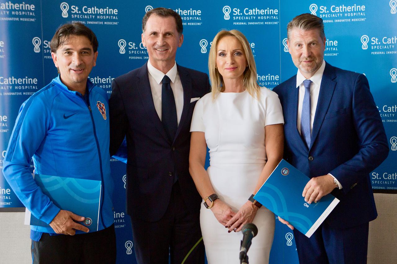 Potpisan Ugovor o suradnji i partnerstvu između Hrvatskog nogometnog saveza i Specijalne bolnice za ortopediju, kirurgiju, neurologiju i fizikalnu medicinu i rehabilitaciju Sv. Katarina