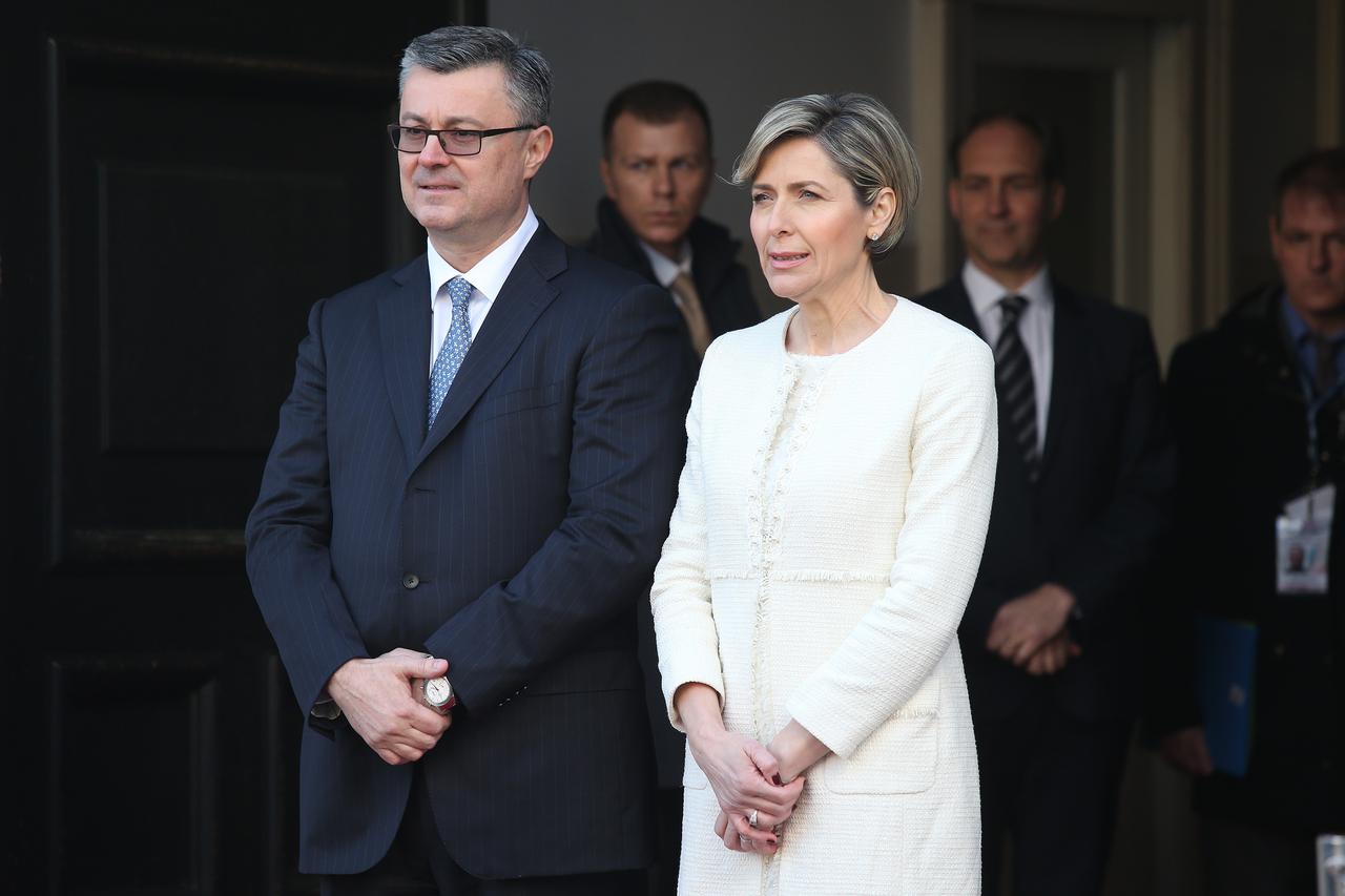 Tihomir Orešković sa suprugom Sanjom