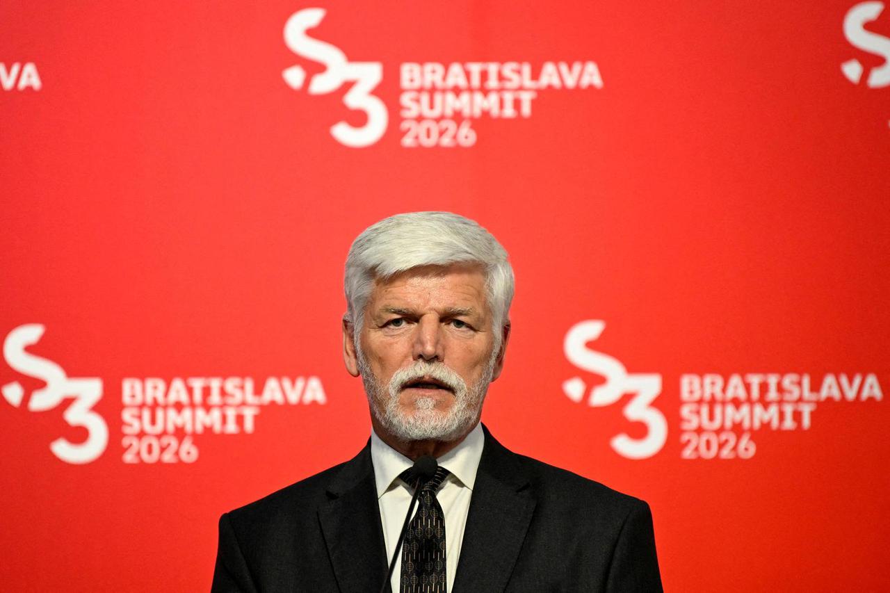 FILE PHOTO: Summit of the Presidents of the Slavkov Format Countries at the Danubiana Meulensteen Art Museum in  Bratislava