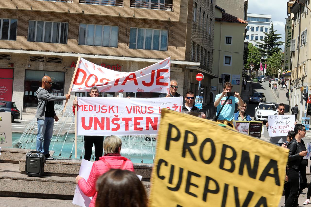 Svjetski prosvjed za slobodu u Rijeci