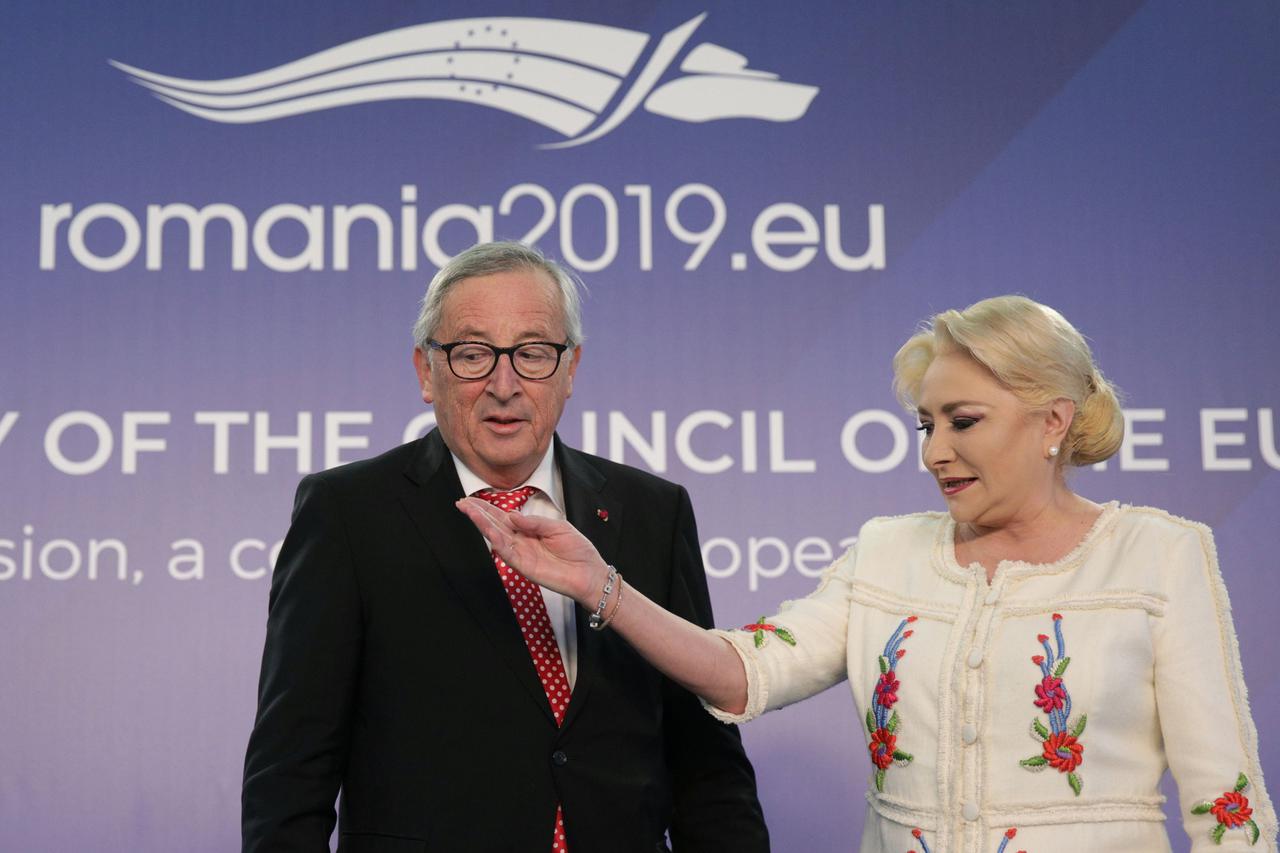 Juncker u Rumunjskoj