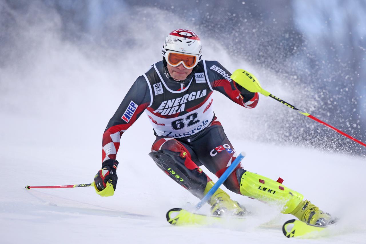 05.01.2017., Sljeme, Zagreb - Prva voznja muske slalomske utrke Audi FIS Svjetskog skijaskog kupa Snow Queen Trophy. Ivica Kostelic. Photo: Igor Kralj/PIXSELL