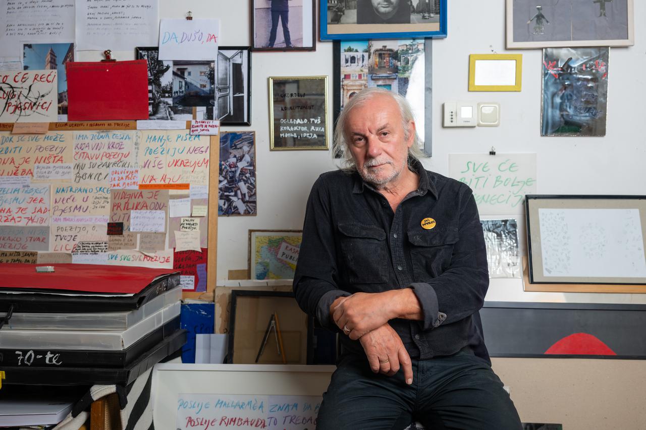 Zagreb: Umjetnik Vlado Martek