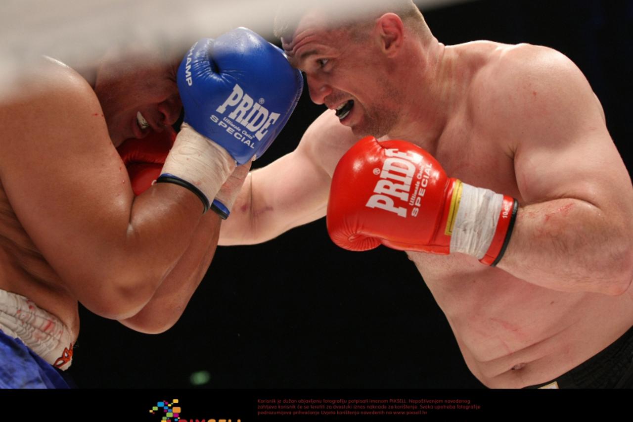 '10.03.2012., Arena Zagreb, Zagreb - Borilacki spektakl Cro Cop Final Fight. Mirko Filipovic vs Ray Sefo. Photo: Marko Prpic/PIXSELL'