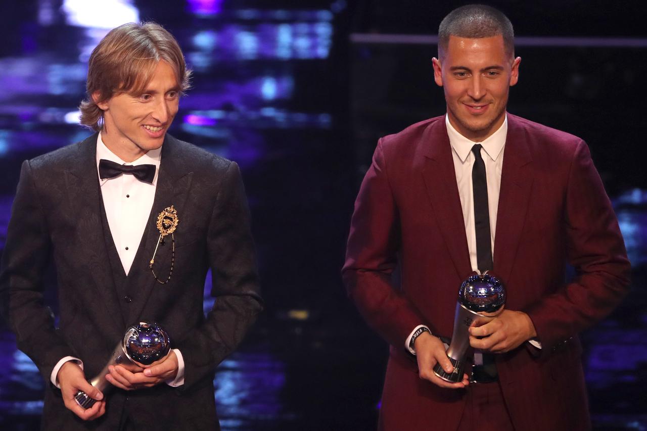Luka Modrić i Eden Hazard